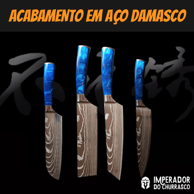 Kit Facas Imperador Mar Egeu