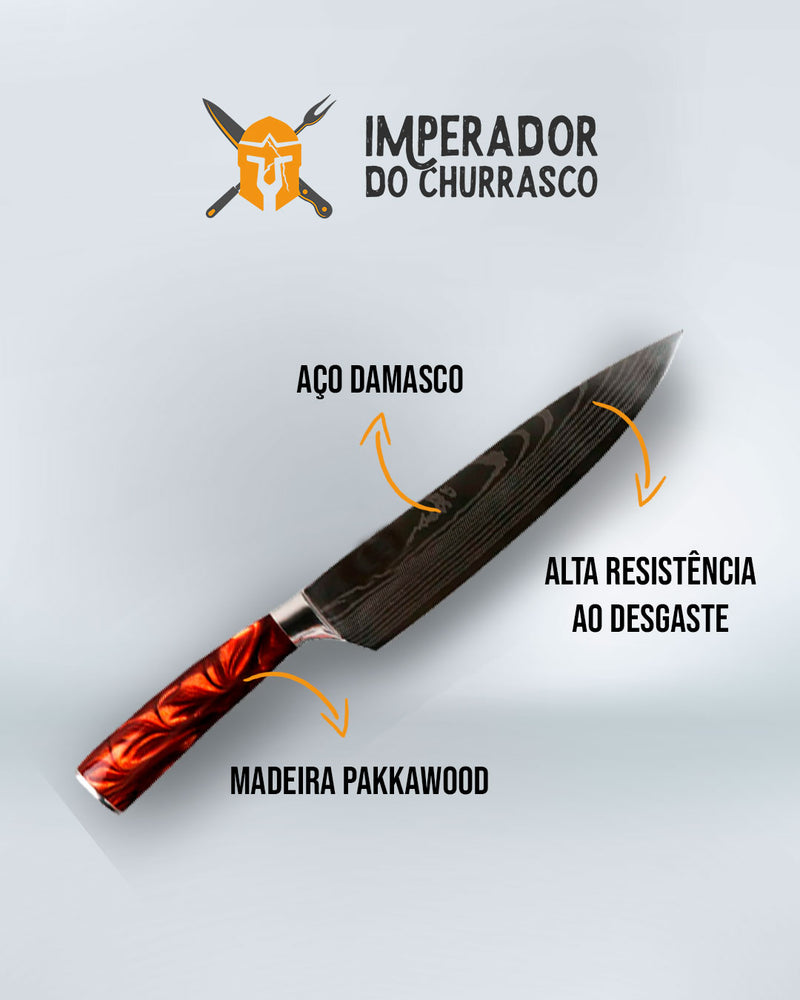 Kit 10 Facas Imperador del Fuego